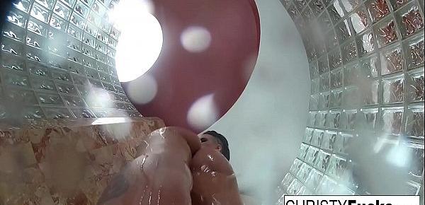  Hot Shower BTS Fun With Christy Mack, Dahlia Sky and Ivan!